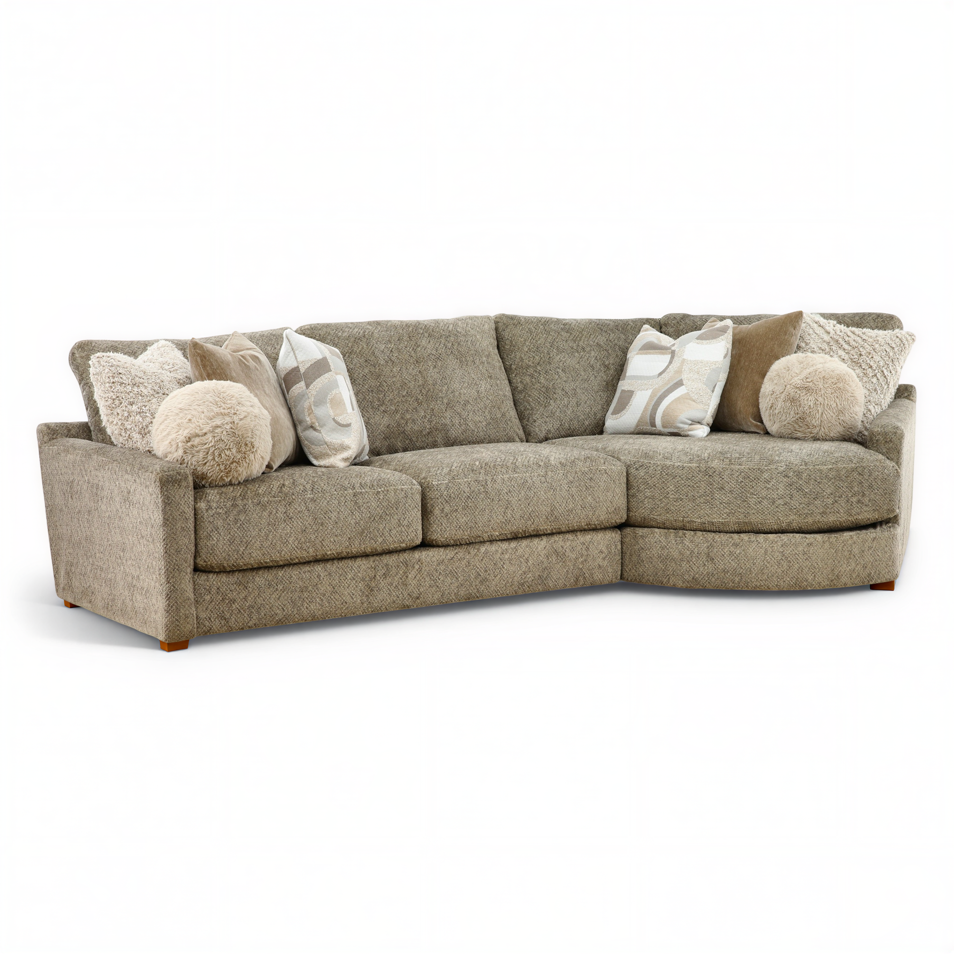 Warner 3-Piece Left-Facing Sofa Sectional