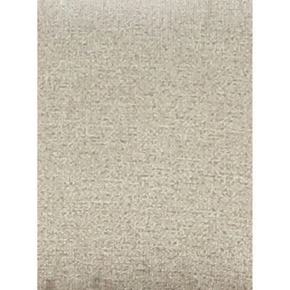 Light beige upholstery fabric close-up with fine speckled texture