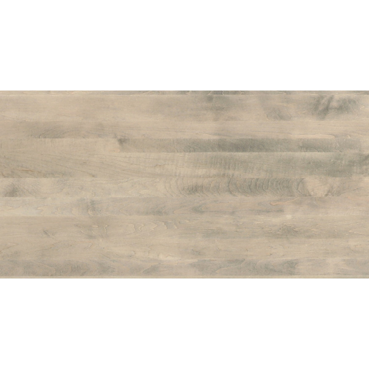 Gray-wash wood headboard panel with natural grain texture