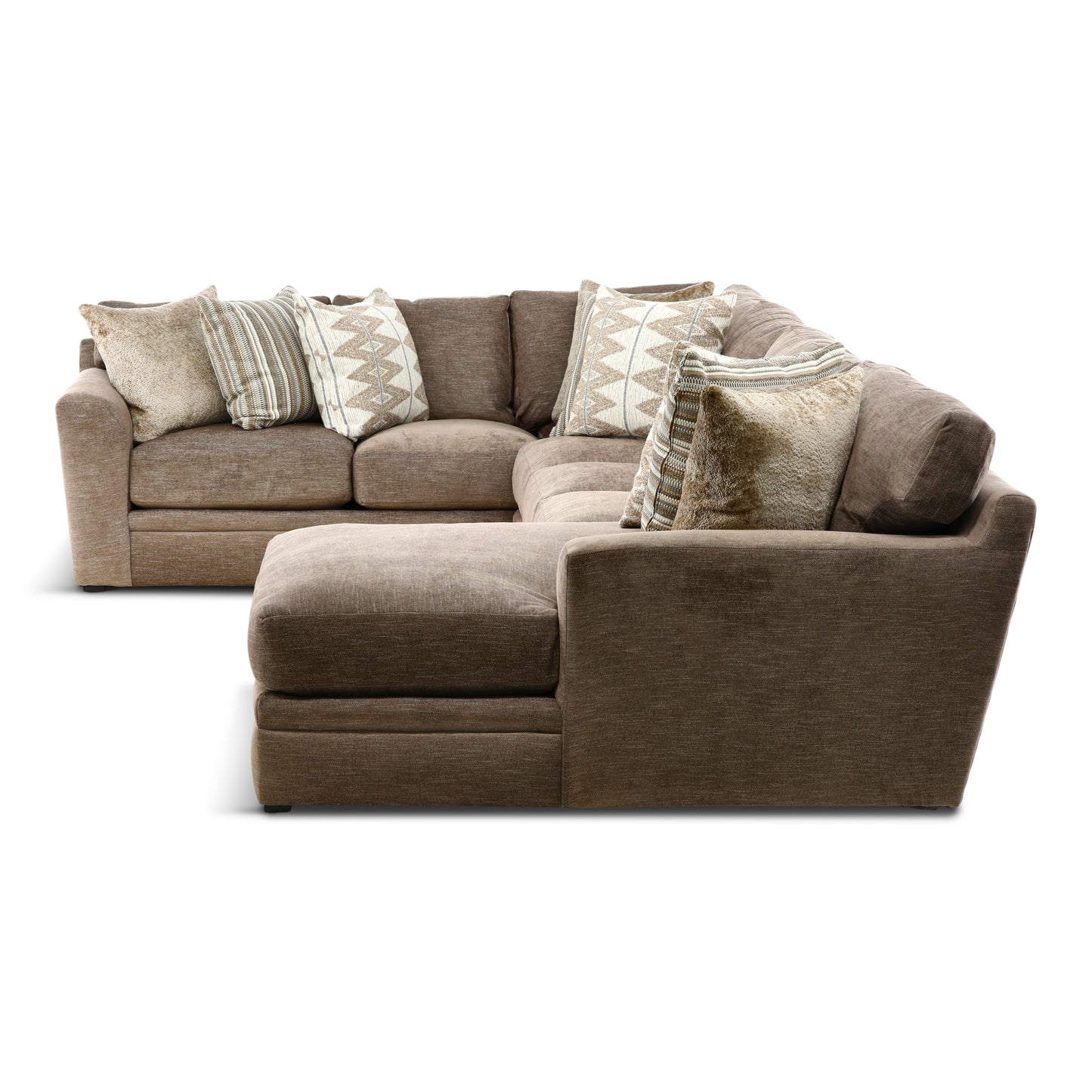 Orin 3-Piece Sectional w Right Arm-Facing Chaise