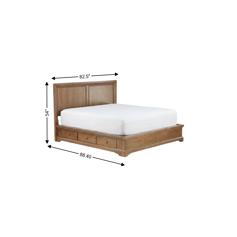 Georgetown King Storage Bed