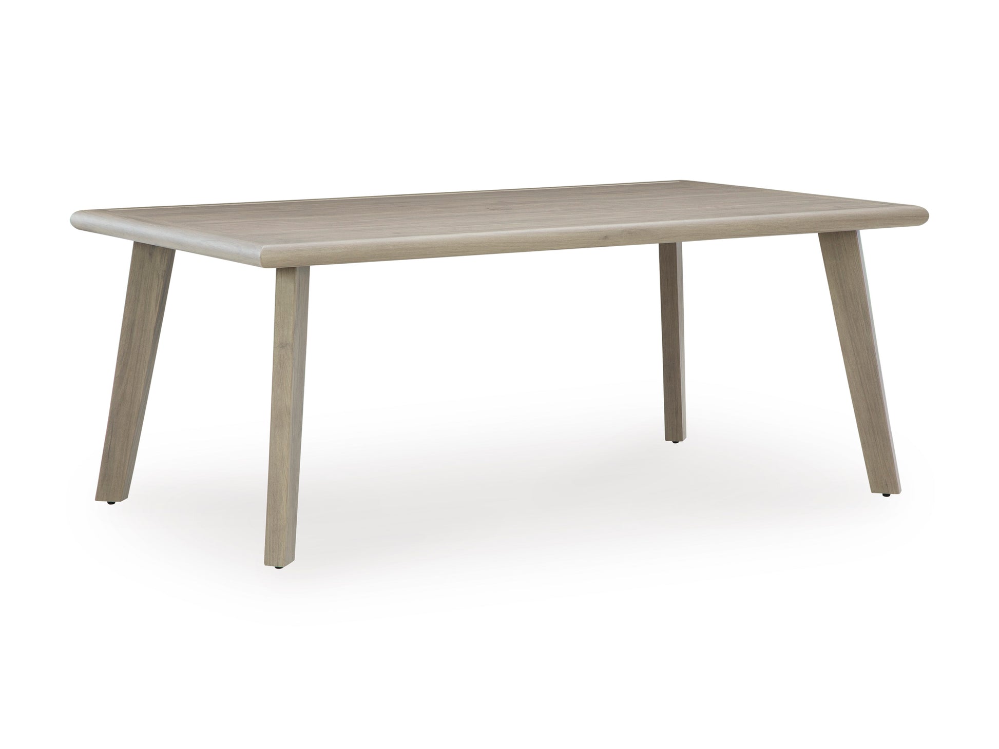 Carisbo Outdoor Dining Table with Umbrella Option