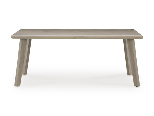 Carisbo Outdoor Dining Table with Umbrella Option