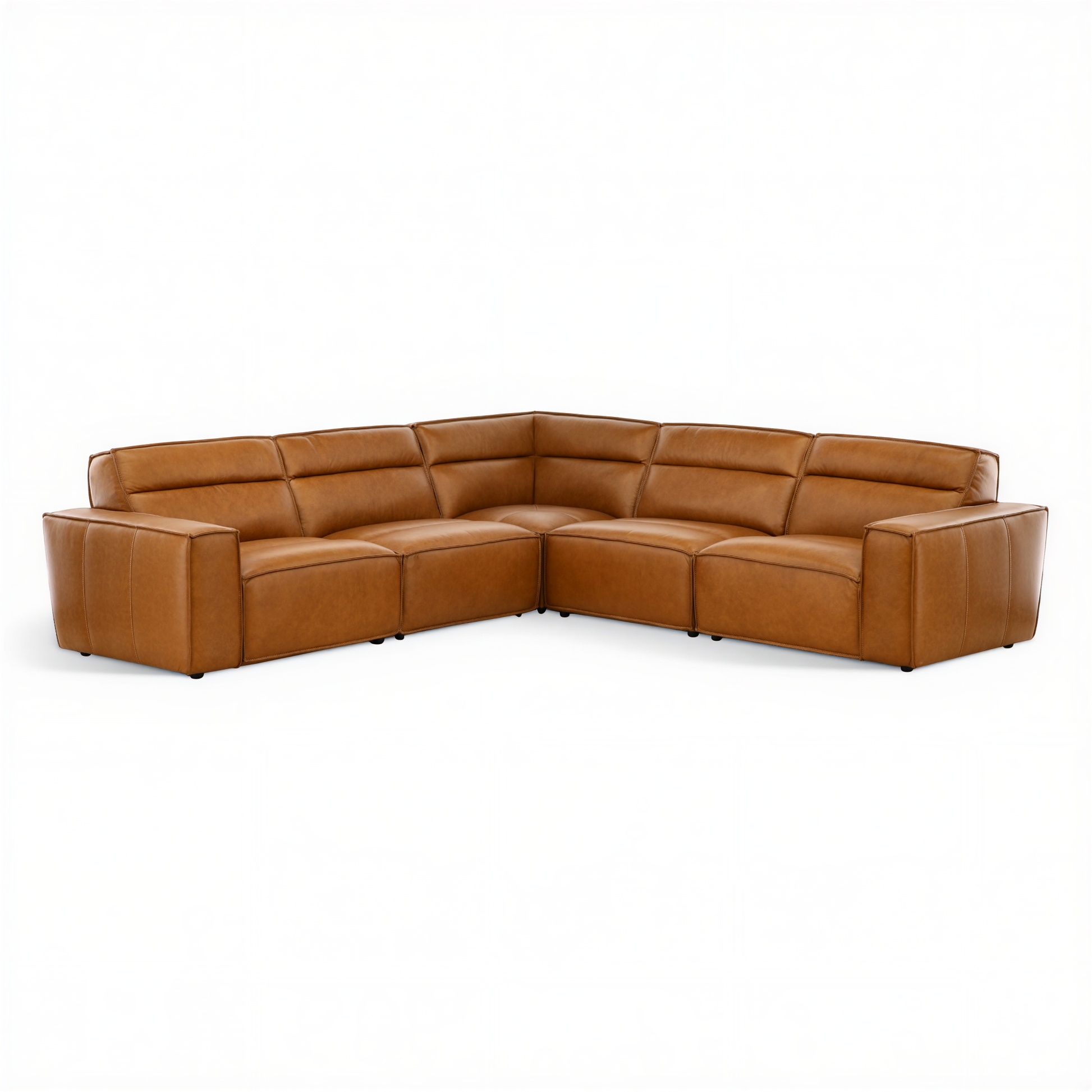 Somerset 5-Piece Leather Sectional