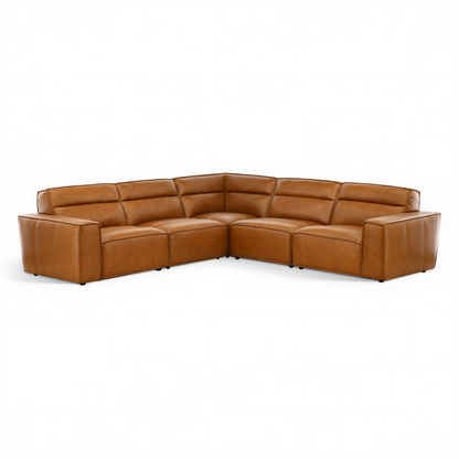 Somerset 5-Piece Leather Sectional