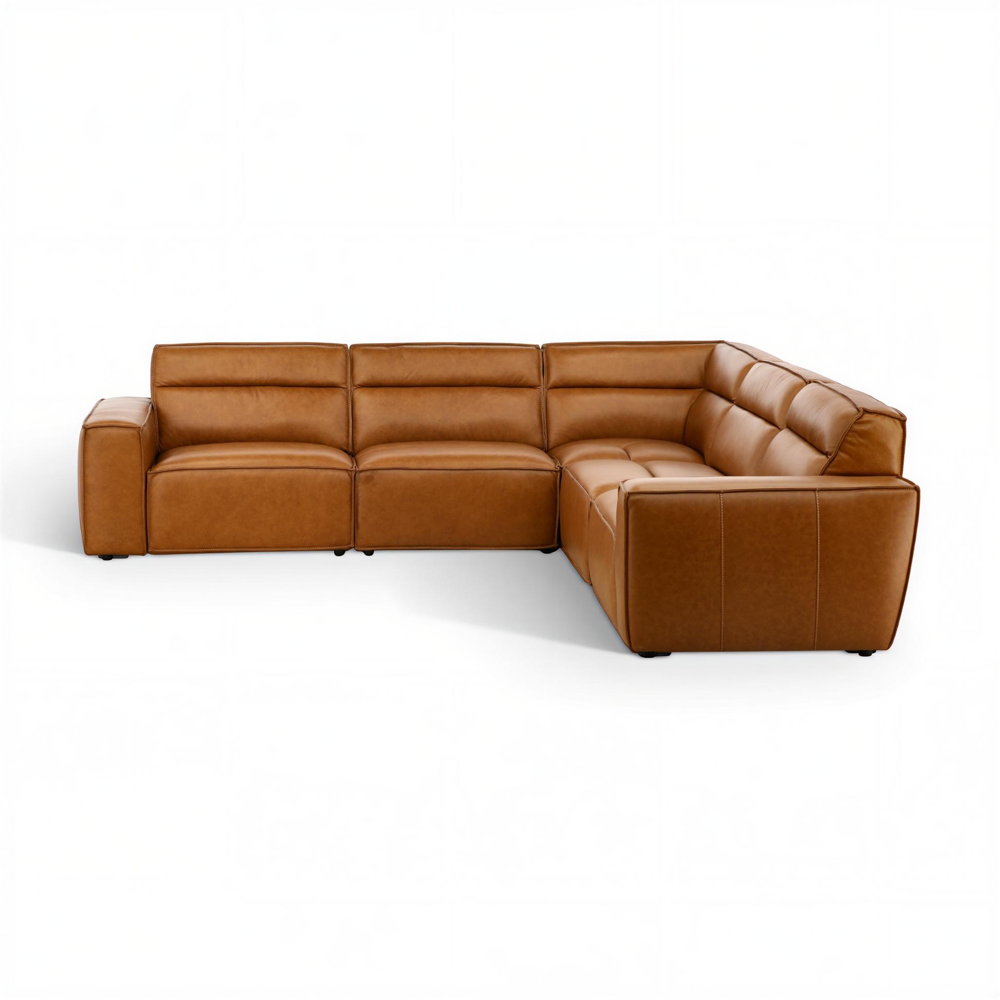 Somerset 5-Piece Leather Sectional