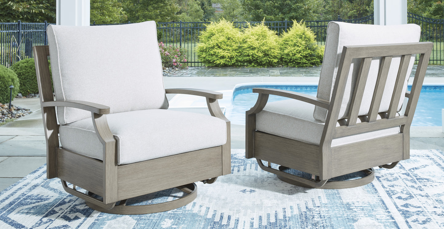 Rainier Ranch Outdoor Swivel Glider