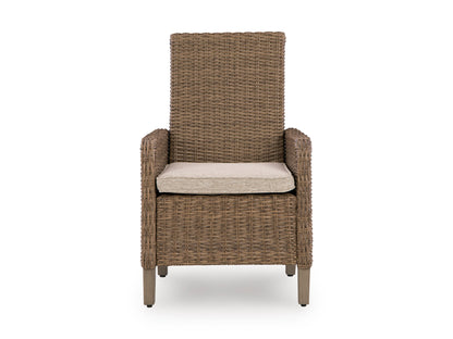 Revare Beach Arm Chair With Cushion (Set of 2)