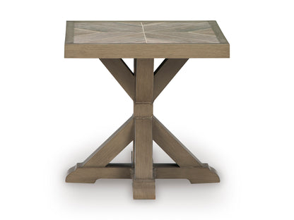 Revare Beach Square End Table