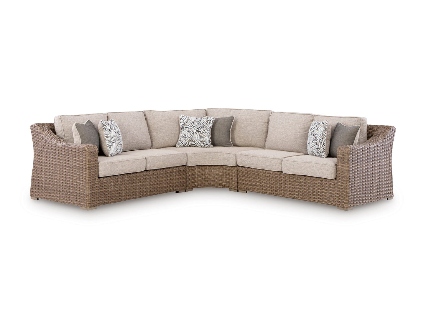Ashley Revare Beach 3-Piece Outdoor Patio Sectional