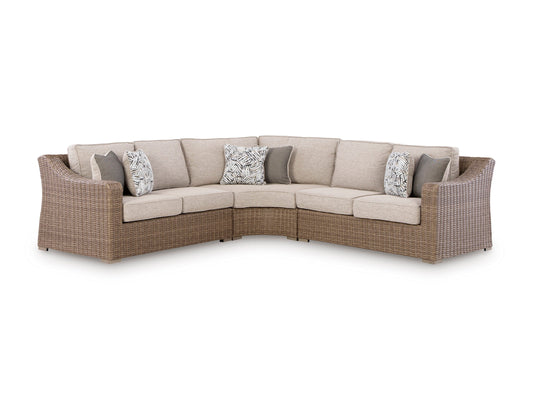 Ashley Revare Beach 3-Piece Outdoor Patio Sectional