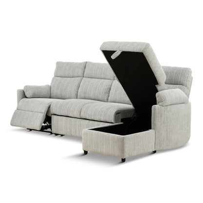 Chamberlain 3-Piece Power Reclining Sectional with Pullout Bed