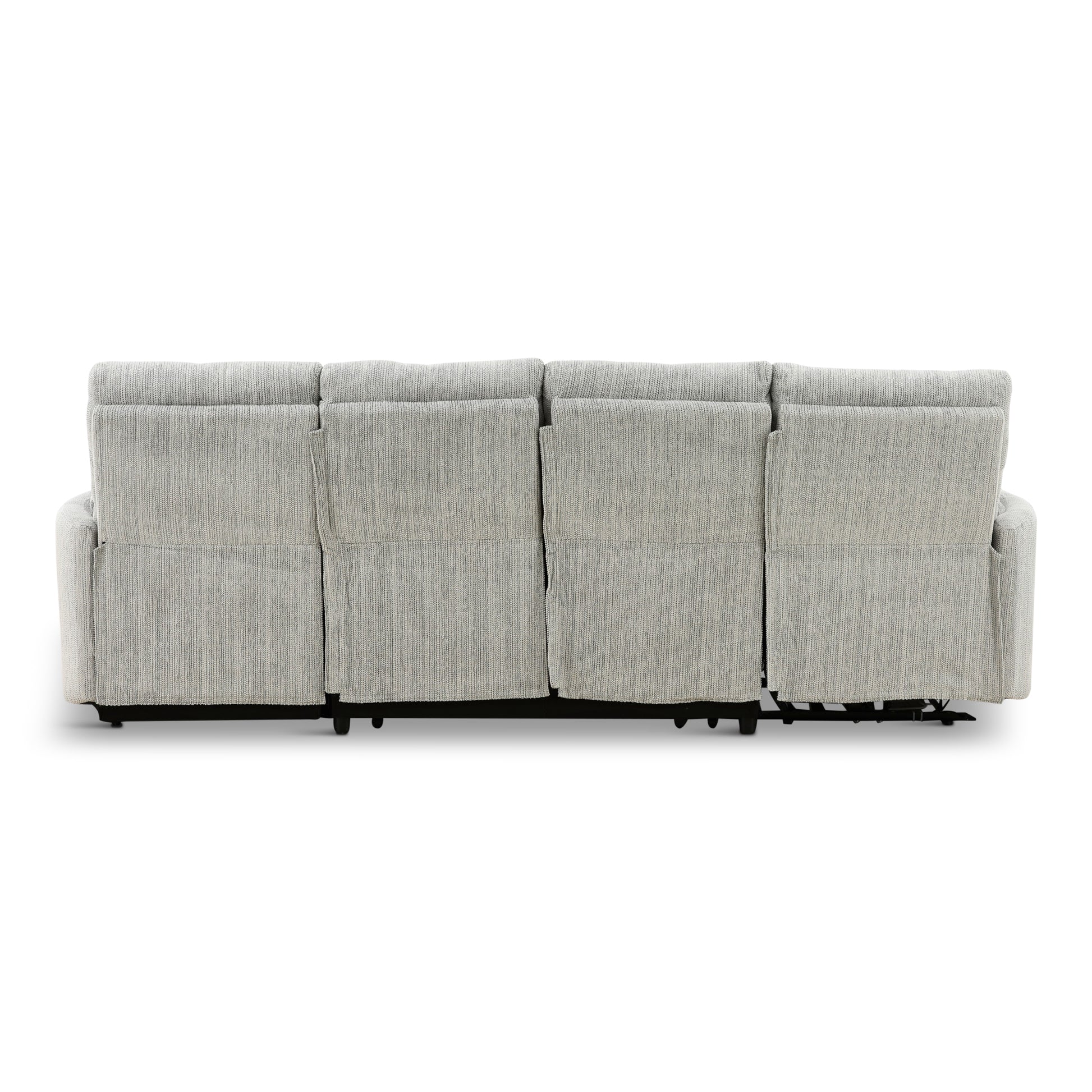 Chamberlain 3-Piece Power Reclining Sectional with Pullout Bed