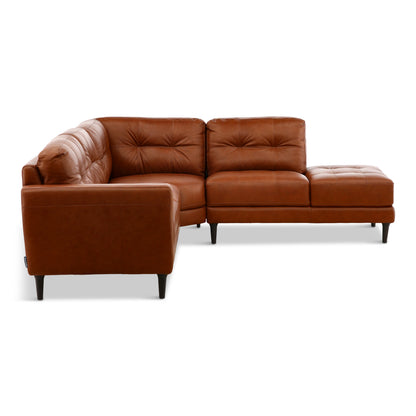 Alaric 3-Piece Leather Sectional