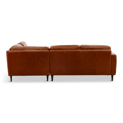 Alaric 3-Piece Leather Sectional