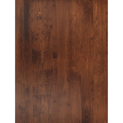 Dark brown wood tabletop surface detail