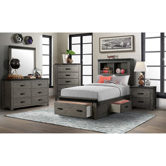 Mason 3-Piece Storage Bedroom Set Twin