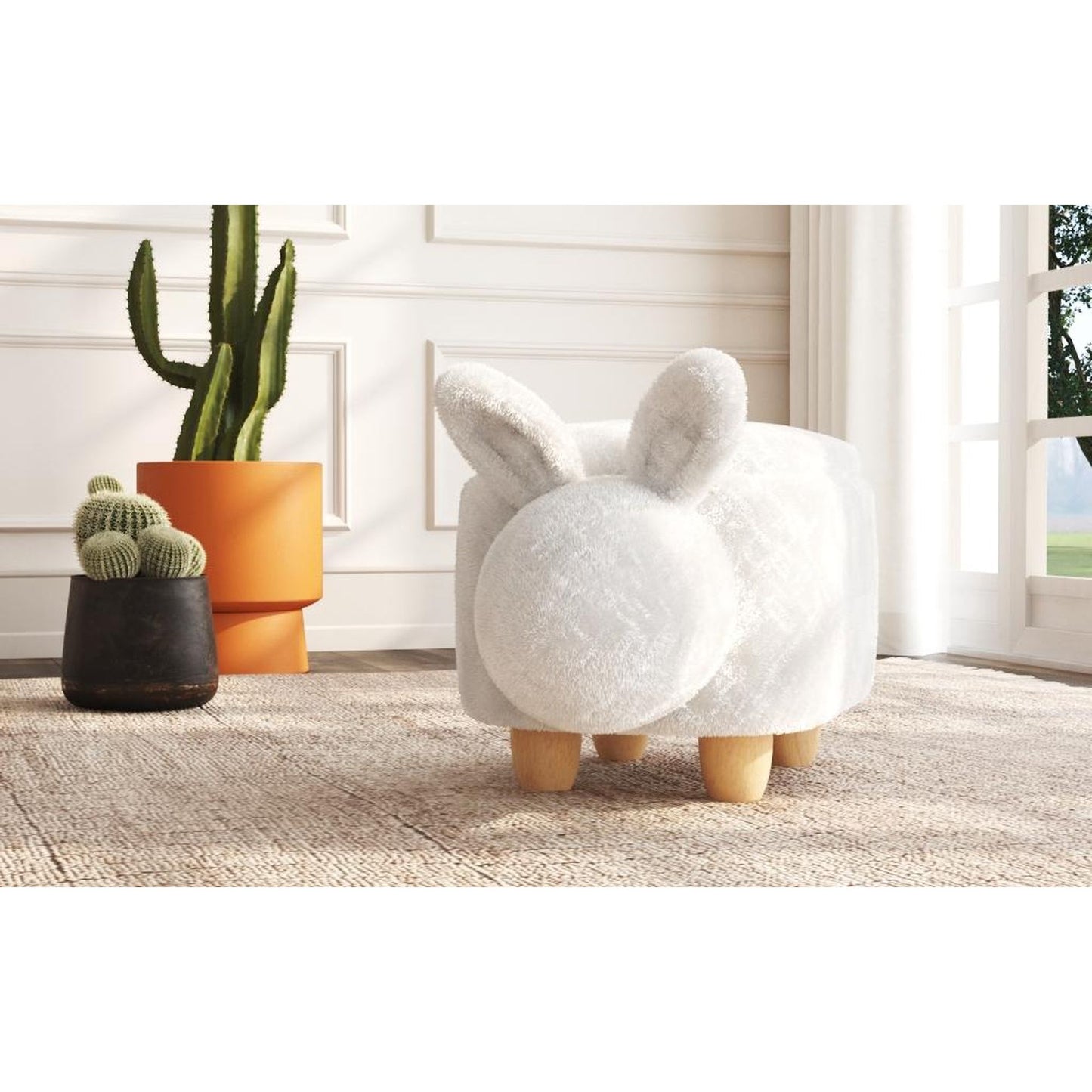Lilly Animal Storage Stool
