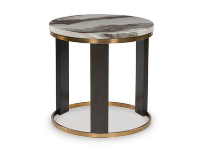 Jazmore Round End Table