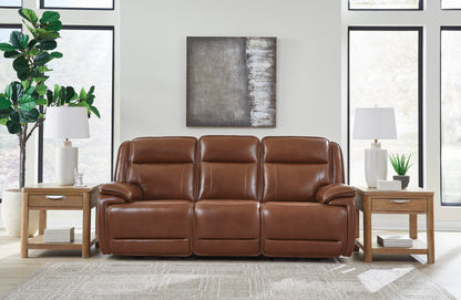 Healy Pier Leather Power Reclining Sofa