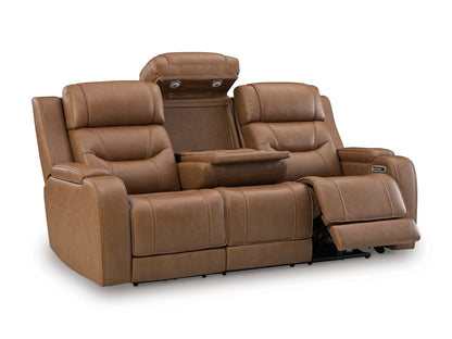 Dreamer Power Reclining Sofa with Audio Seating and Drop-Down Table