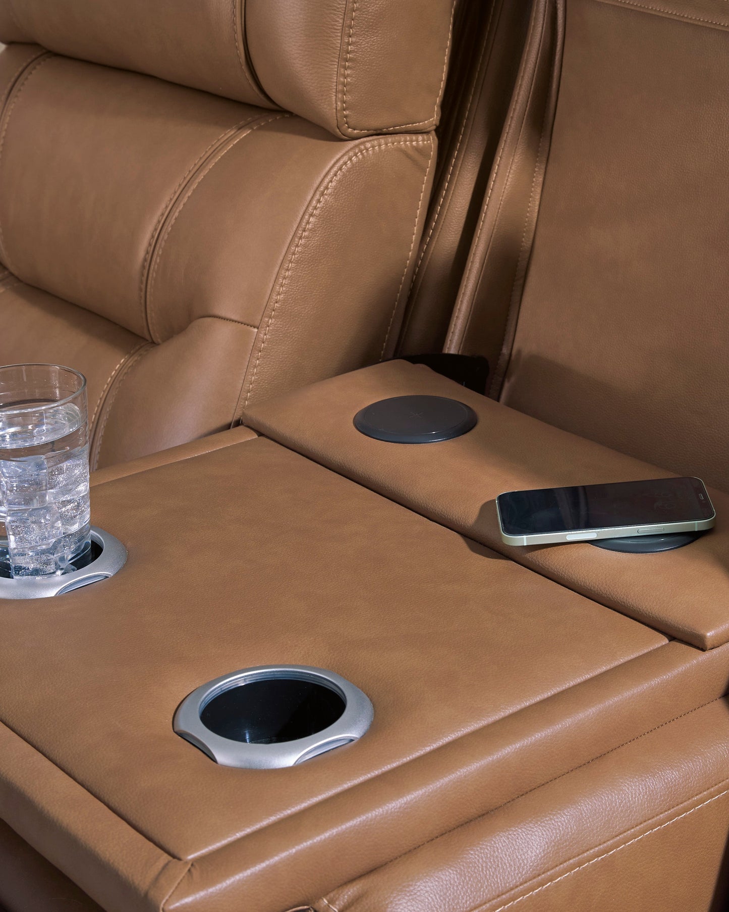 Dreamer Power Reclining Sofa with Audio Seating and Drop-Down Table