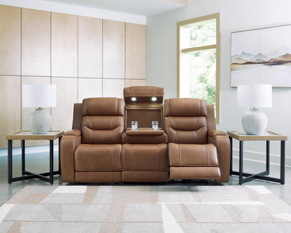 Dreamer Power Reclining Sofa with Audio Seating and Drop-Down Table