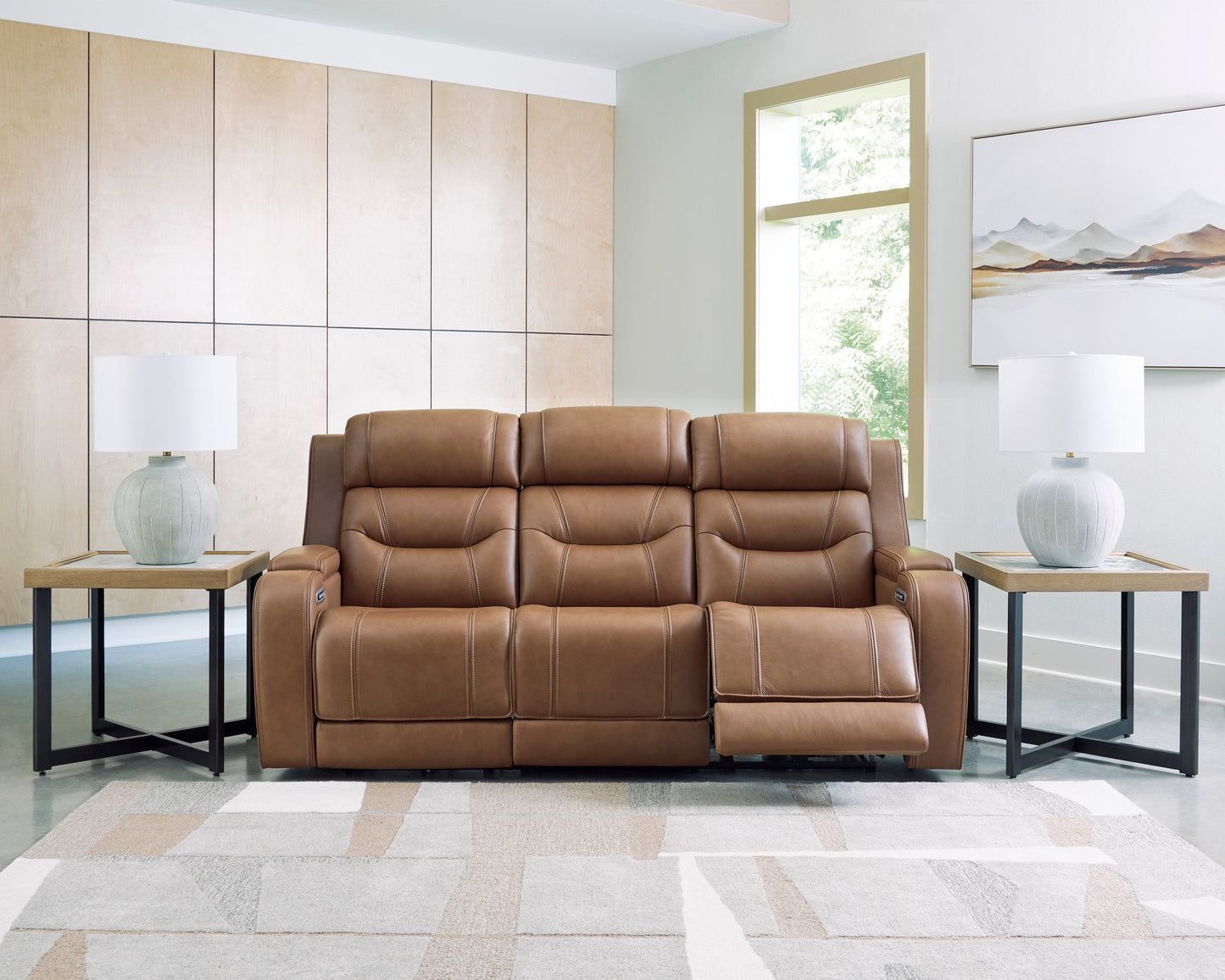 Dreamer Power Reclining Sofa with Audio Seating and Drop-Down Table