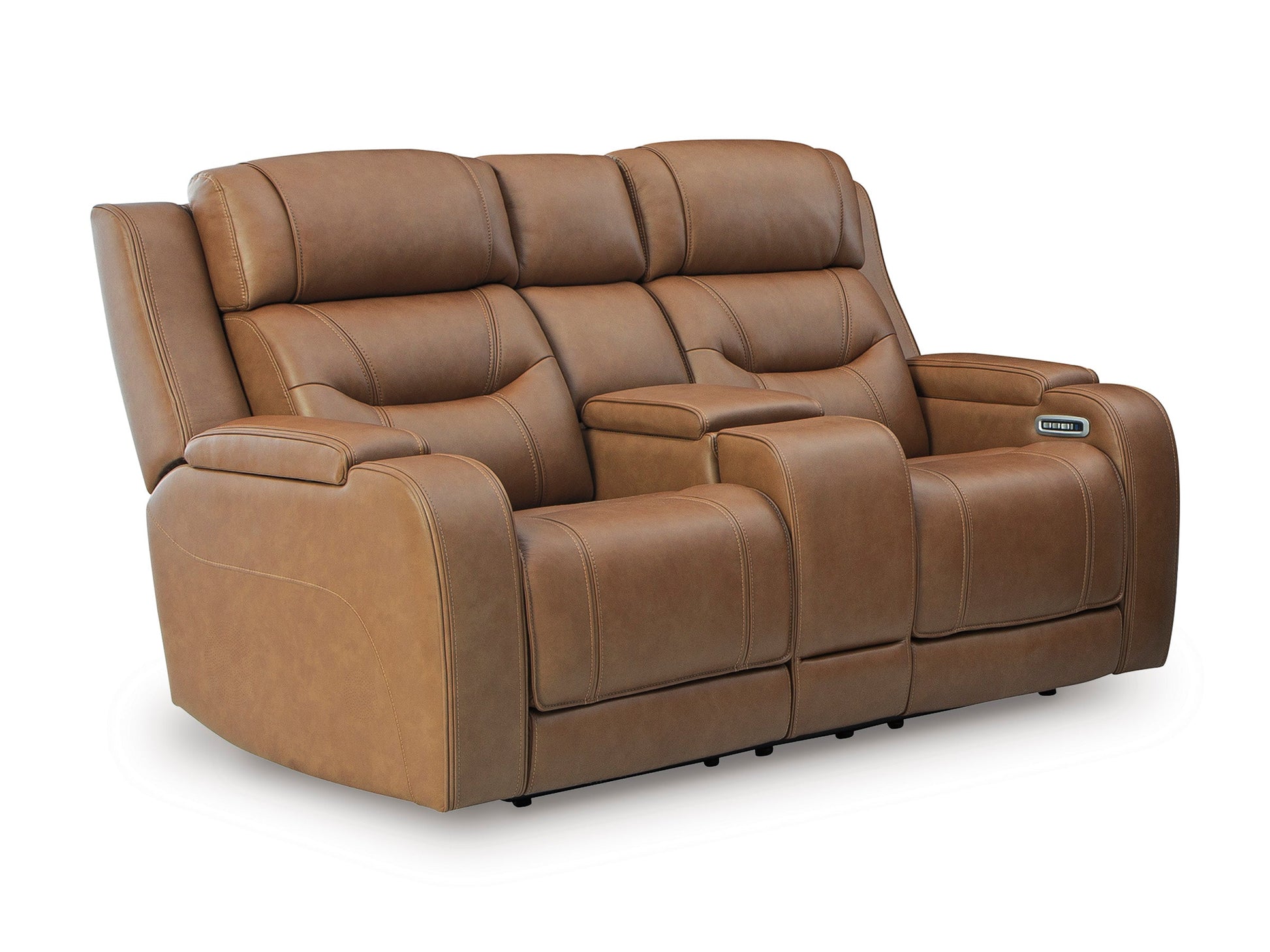 Dreamer Power Reclining Console Loveseat with Audio Seating