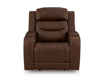 Dreamer Power Recliner with Audio Seating Brown
