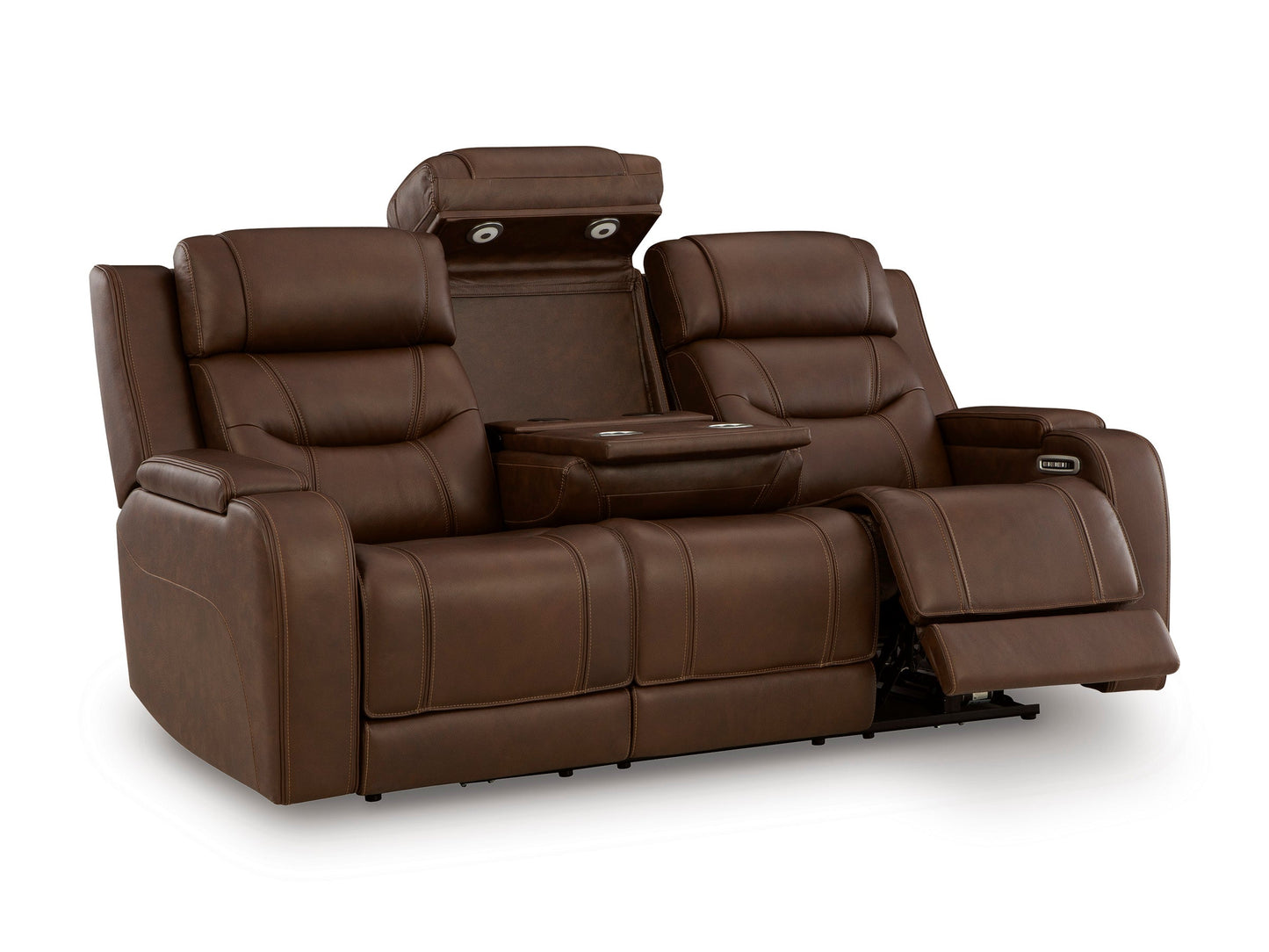 Dreamer Power Reclining Sofa with Audio Seating and Drop-Down Table