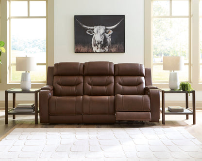 Dreamer Power Reclining Sofa with Audio Seating and Drop-Down Table