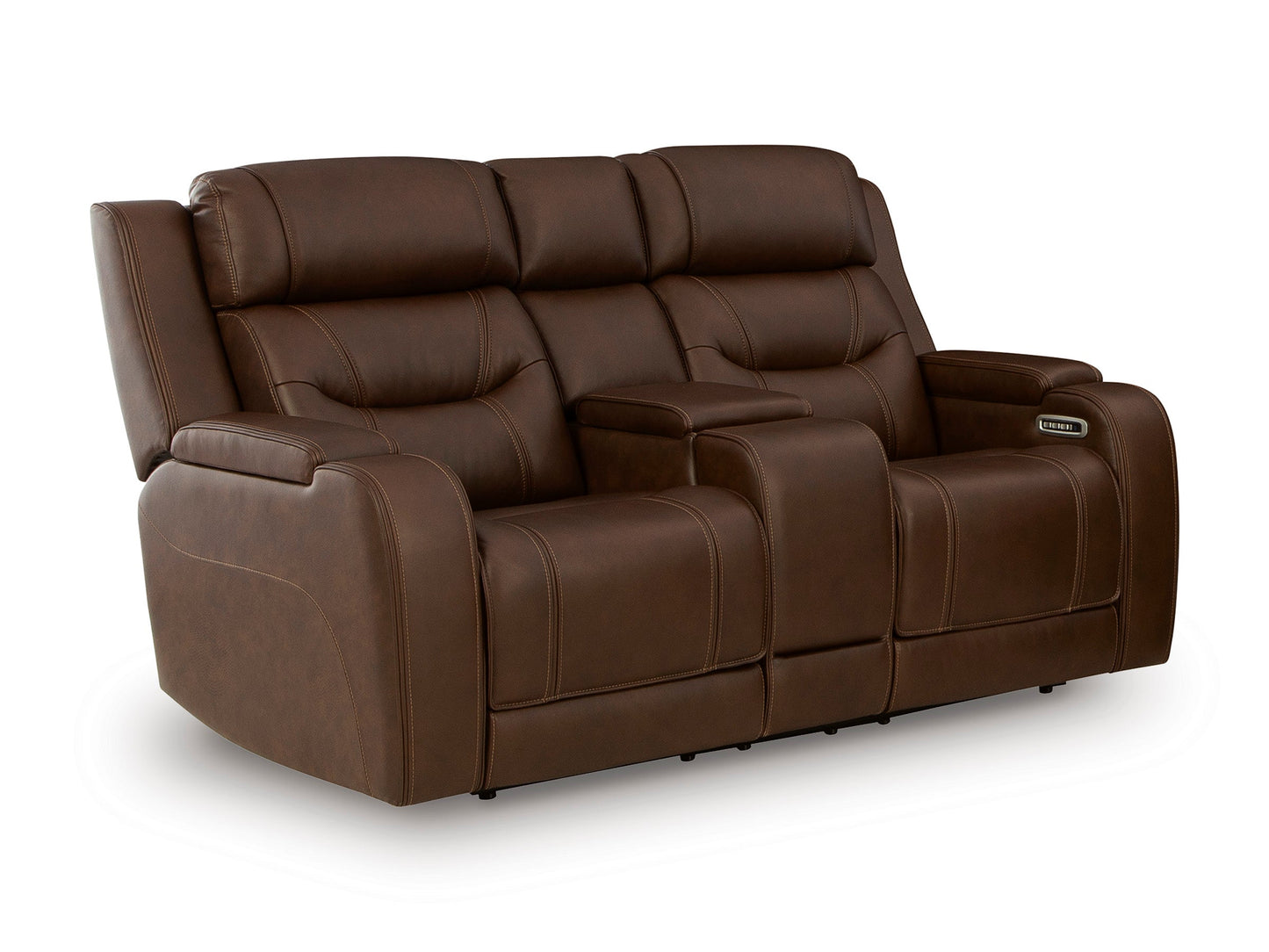 Dreamer Power Reclining Console Loveseat with Audio Seating