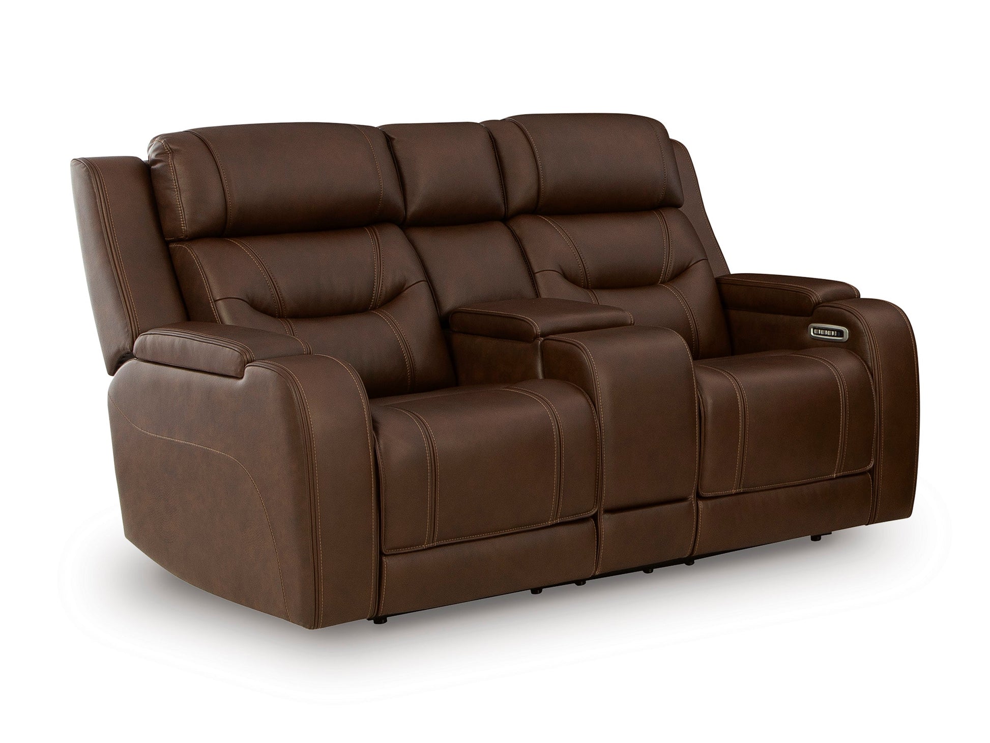 Dreamer Power Reclining Console Loveseat with Audio Seating