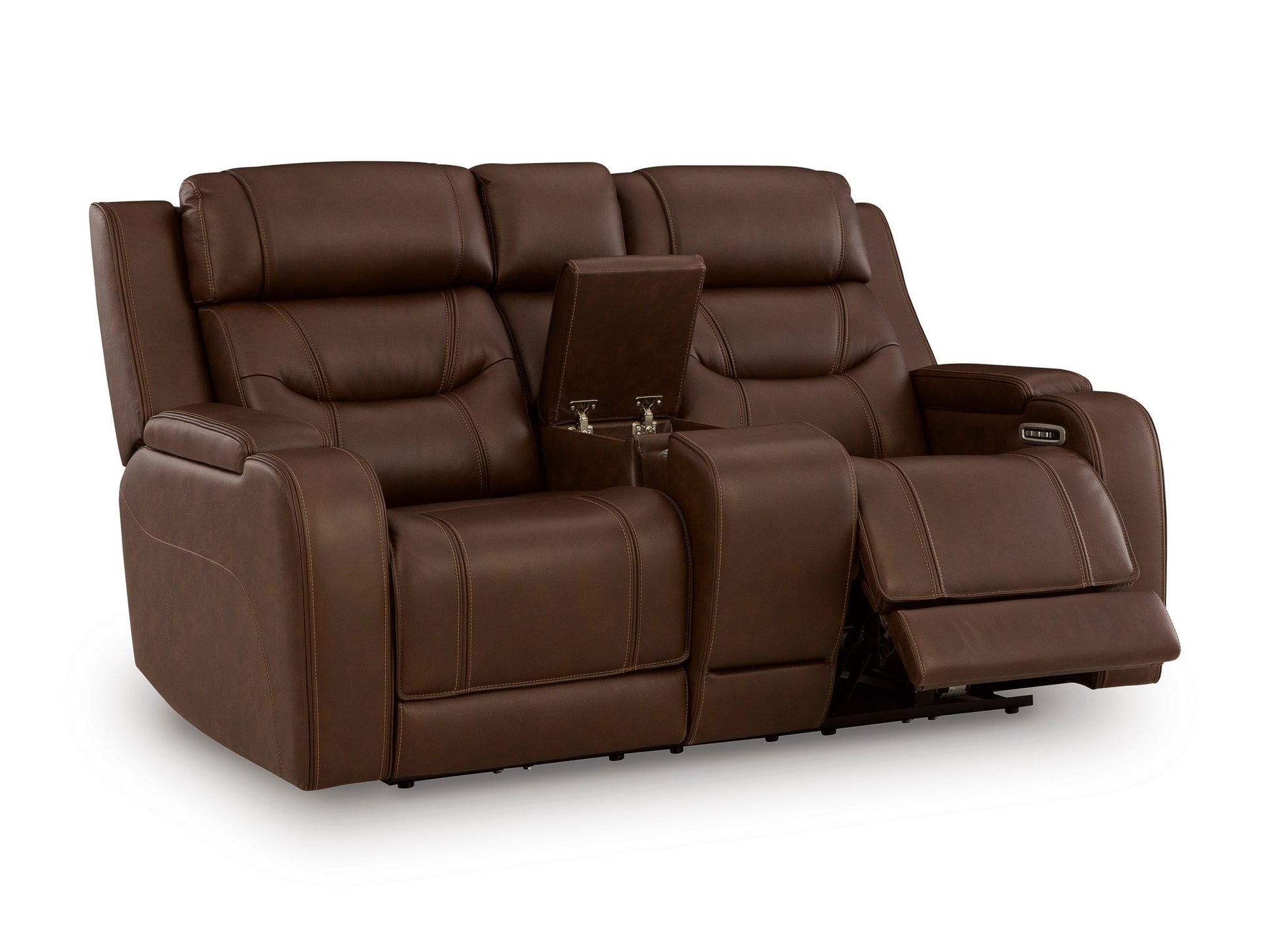 Dreamer Power Reclining Console Loveseat with Audio Seating