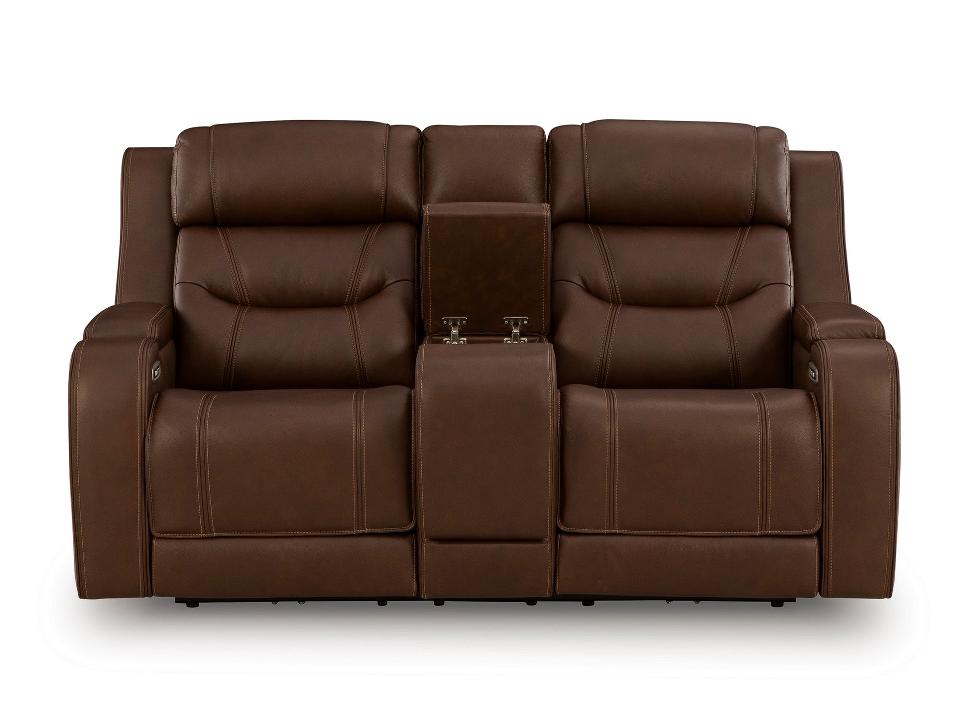 Dreamer Power Reclining Console Loveseat with Audio Seating
