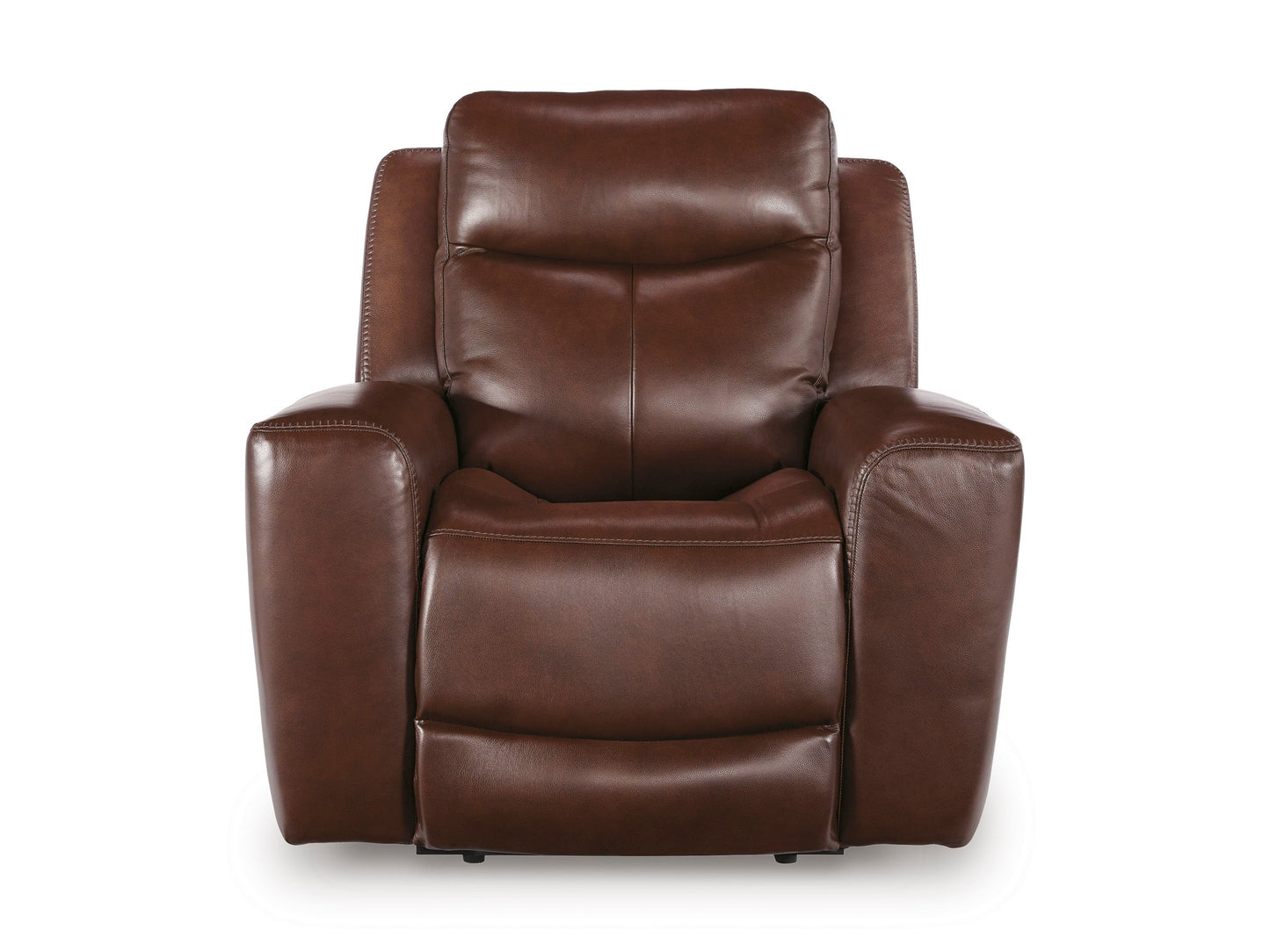 Momentum Moves Leather Power Recliner with Adjustable Headrest