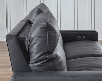 ModZ 6-Piece Power Reclining Sectional with Audio Console