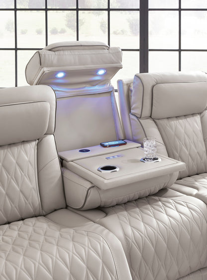 Boyington Power Reclining Sofa with Adjustable Headrest