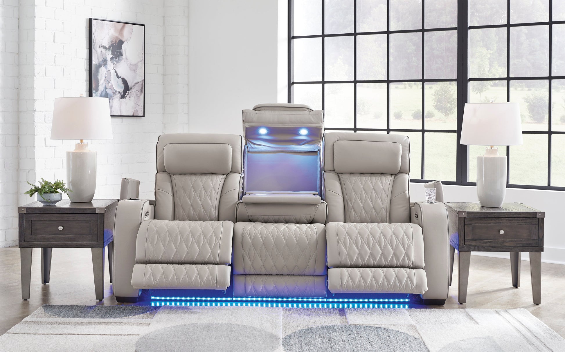 Boyington Power Reclining Sofa with Adjustable Headrest
