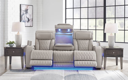 Boyington Power Reclining Sofa with Adjustable Headrest