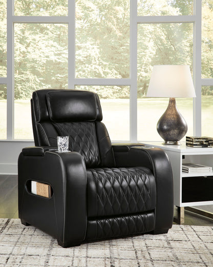 Boyington Power Recliner with Adjustable Headrest