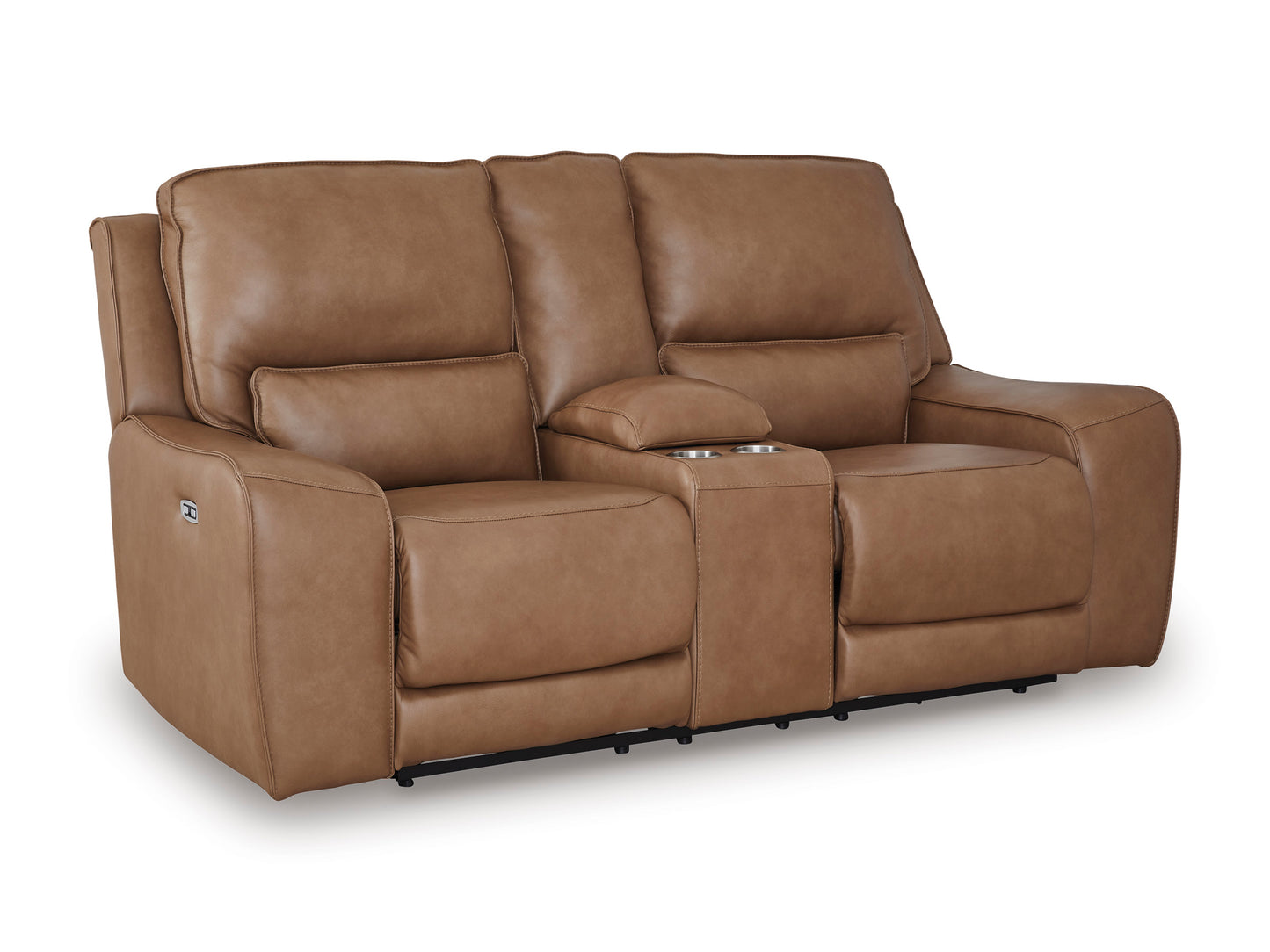 Silverbrooke Power Reclining Console Loveseat