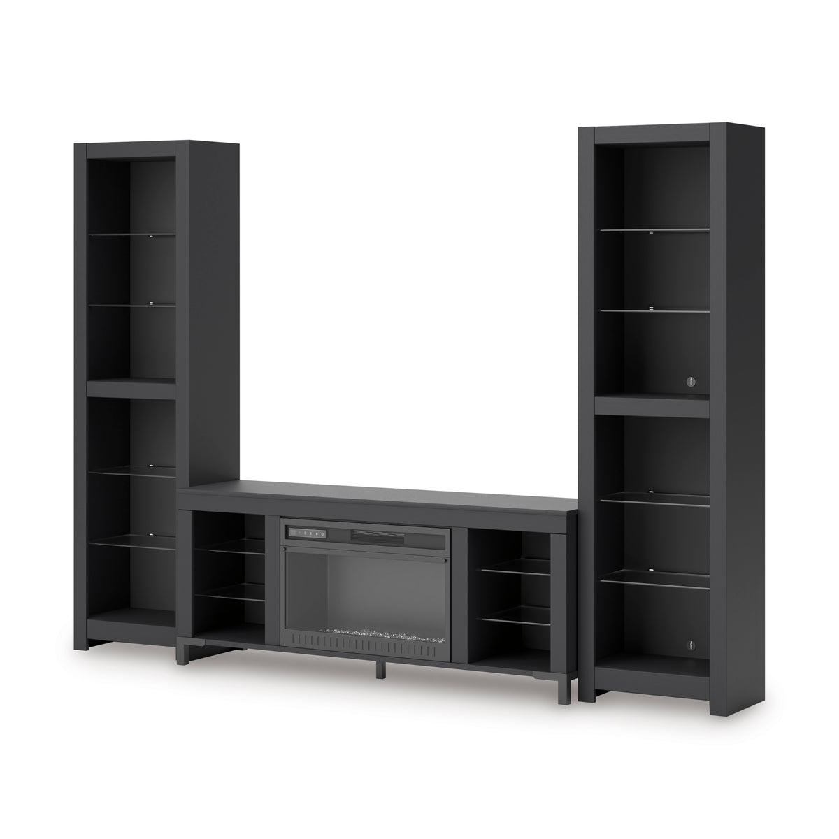 Ashley Cayberry 3-Piece Entertainment Center With Electric Fireplace