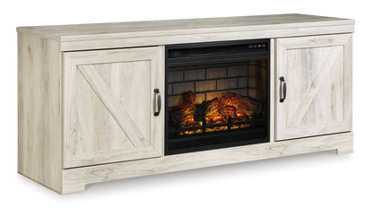 Bellaby 63" TV Stand with Electric Log Fireplace