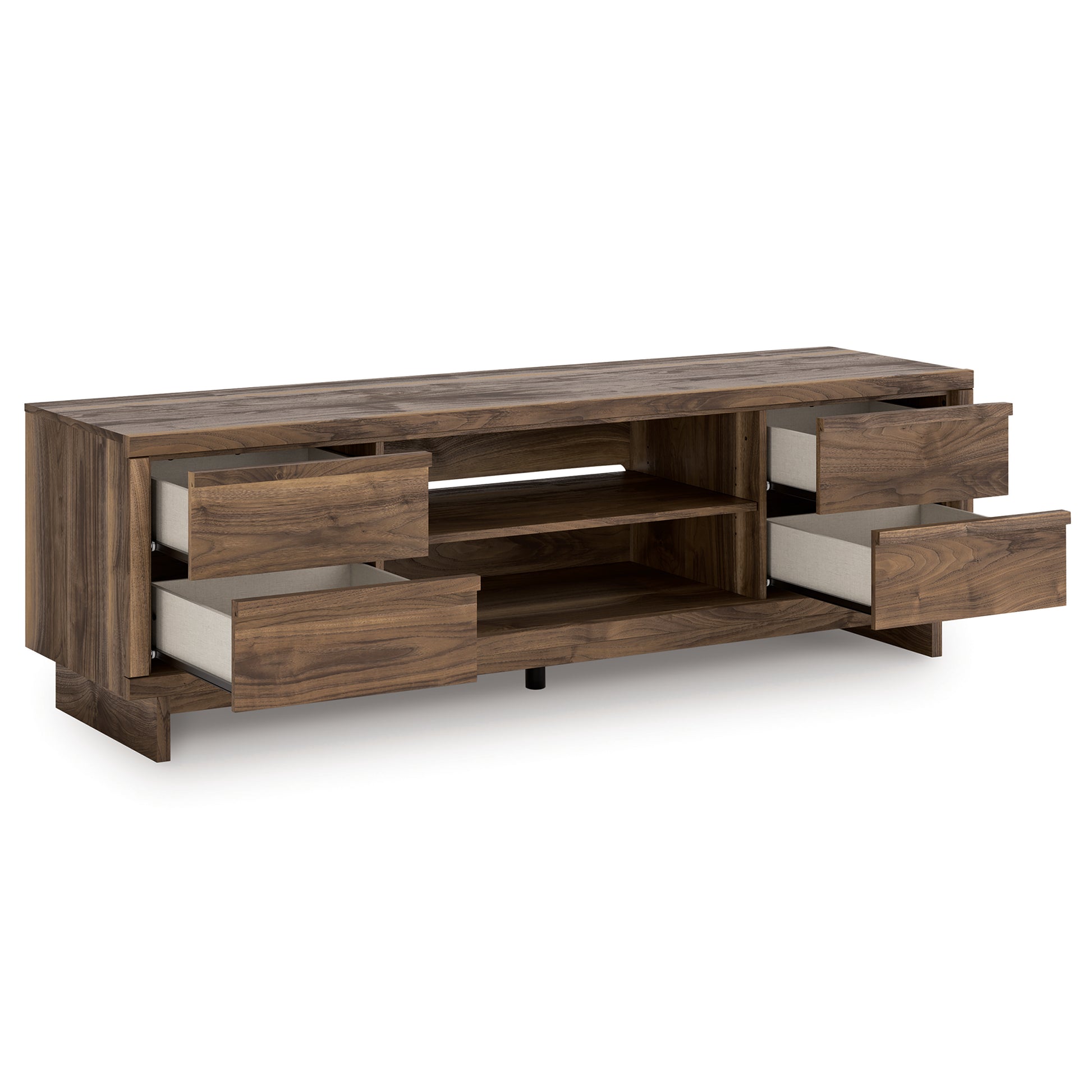 Zadilyn 72" TV Stand with Fireplace Option