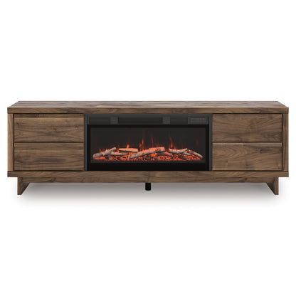 Zadilyn 72" TV Stand with Electric Fireplace