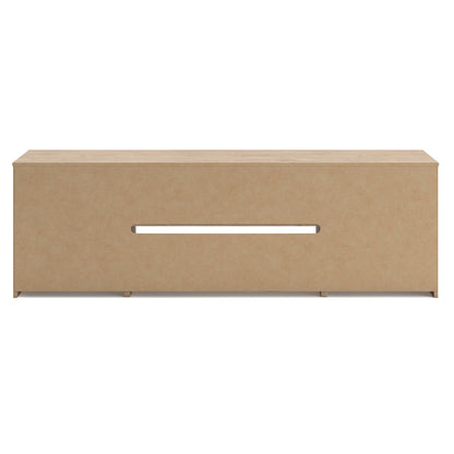 Cayboni Large TV Stand with Fireplace Option