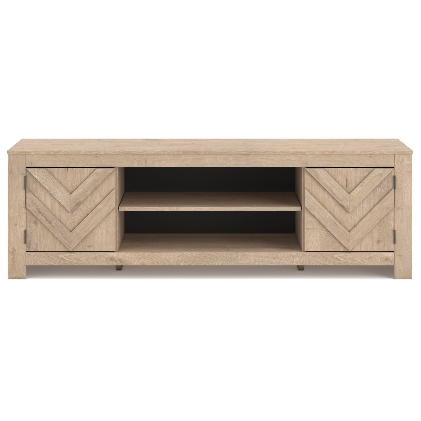 Cayboni Large TV Stand with Fireplace Option