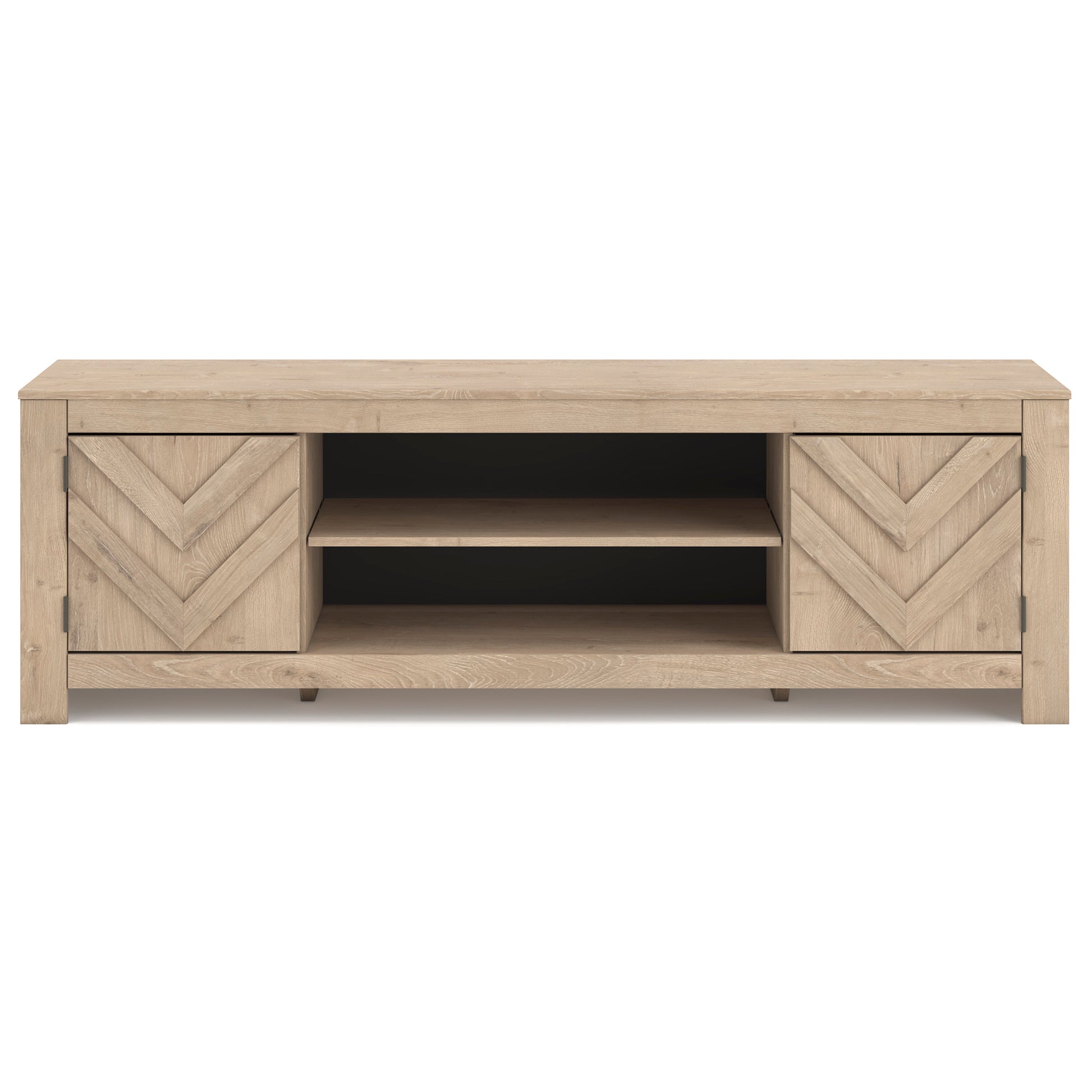 Cayboni Large TV Stand with Fireplace Option